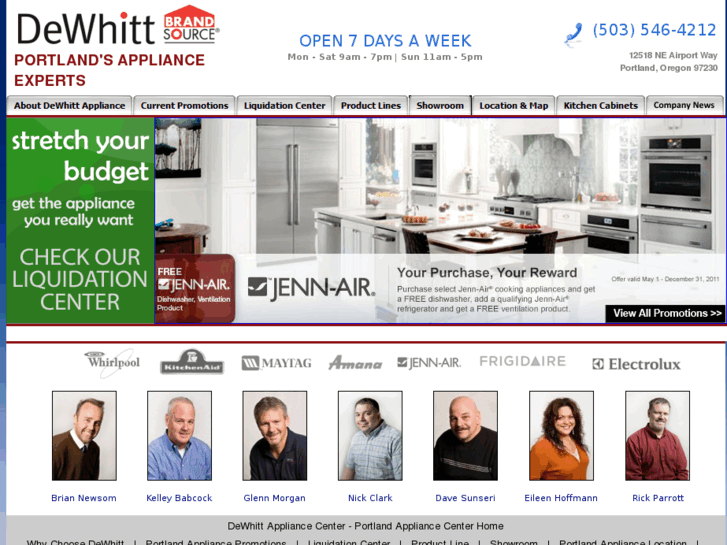 www.dewhitappliance.com