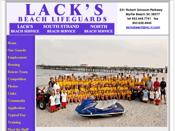 www.lacksbeachlifeguards.com