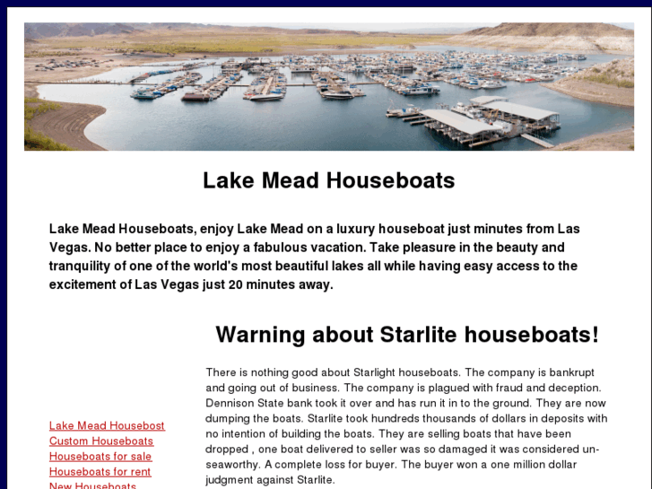 www.lakemeadhouseboats.com