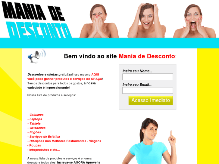 www.maniadedesconto.com