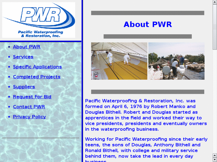 www.pacificwaterproofing.com