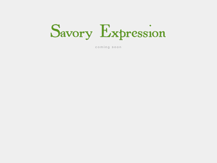 www.savoryexpression.com