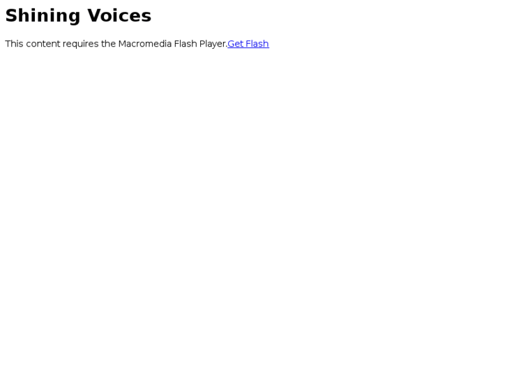 www.shiningvoices.com