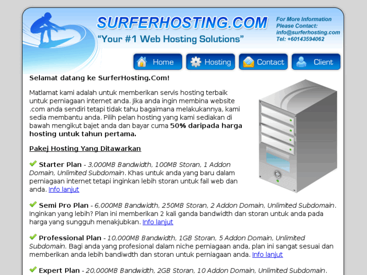 www.surferhosting.com