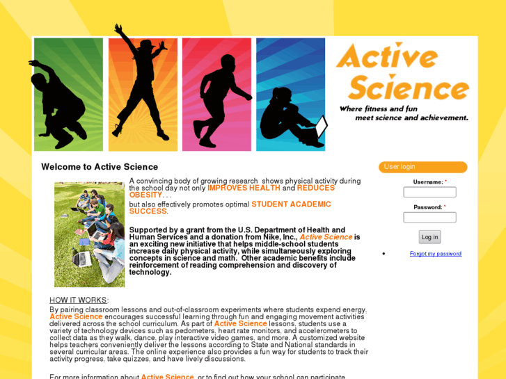 www.activescienceforkids.net