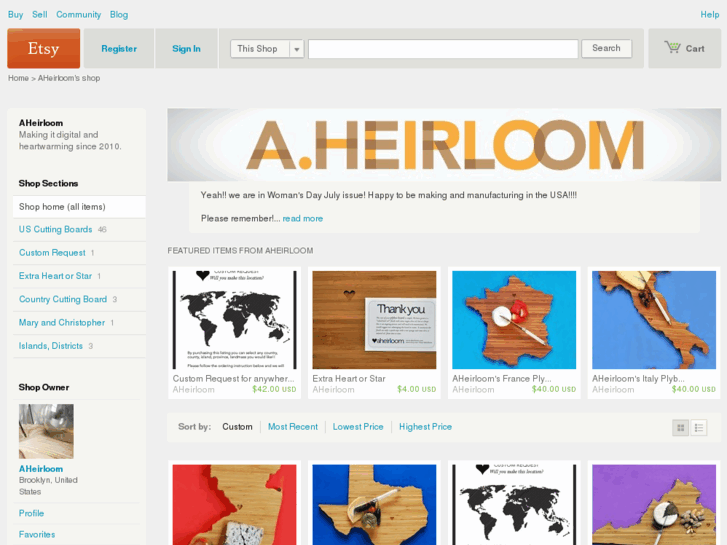 www.aheirloom.com