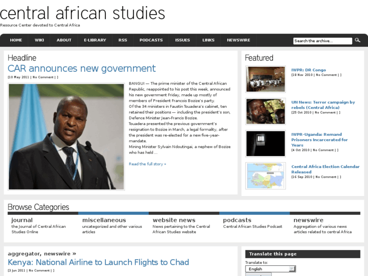 www.centralafricanstudies.com