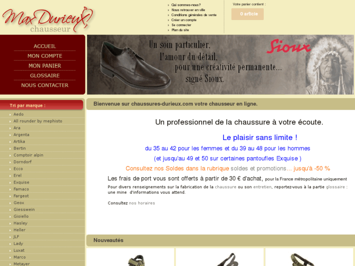 www.chaussures-durieux.com