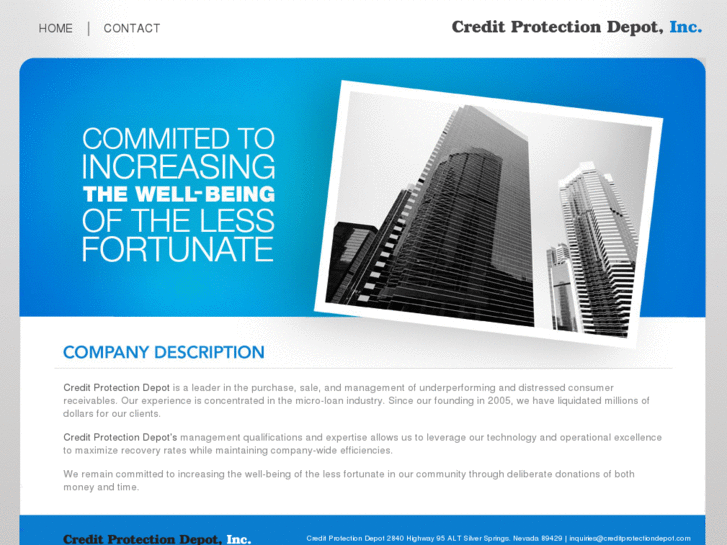 www.creditprotectiondepot.com