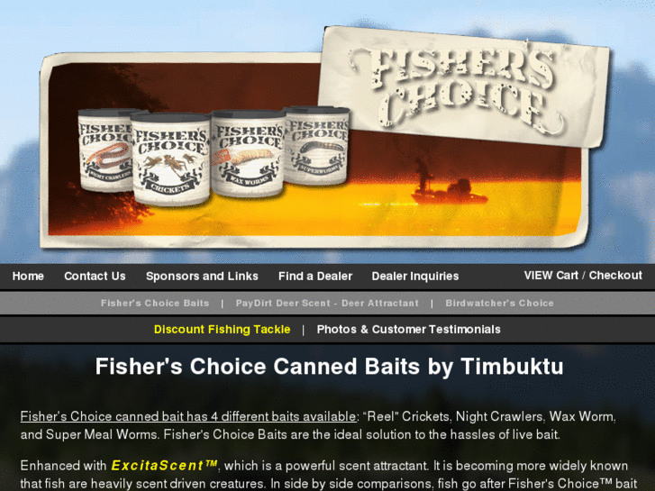 www.fisherschoicebait.com