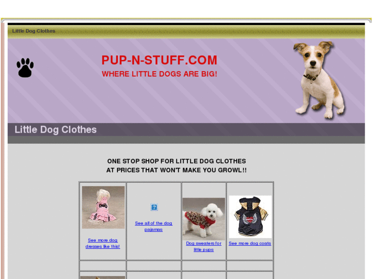 www.little-dog-clothes.com