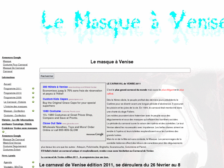 www.masquedevenise.be