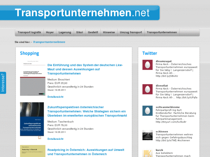 www.transportunternehmen.net