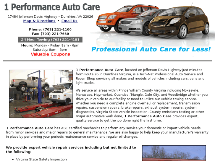 www.1performanceautocare.com