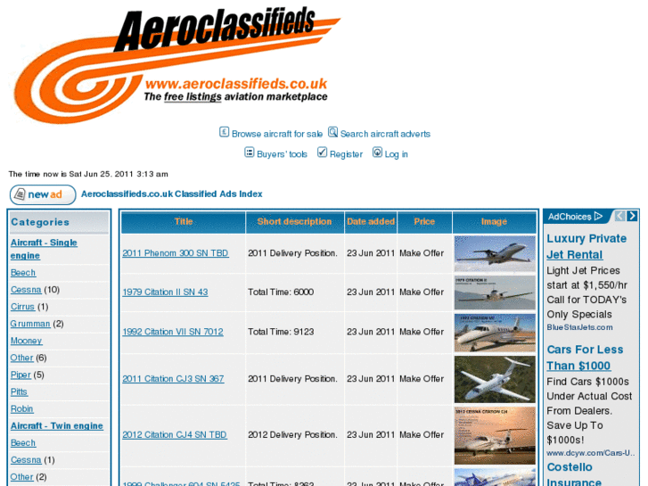 www.aeroclassifieds.co.uk