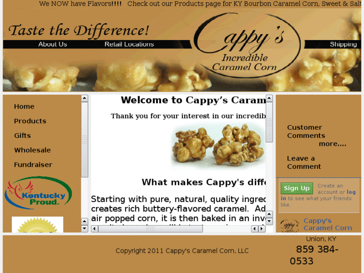 www.cappyscaramelcorn.com