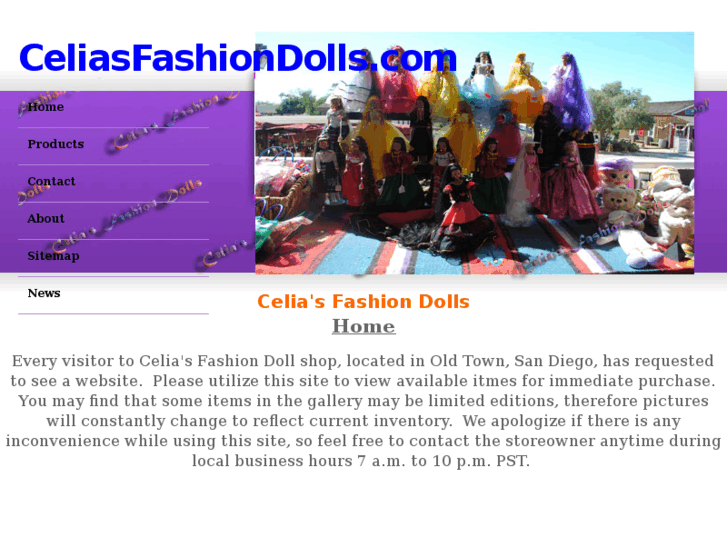 www.celiasfashiondolls.com