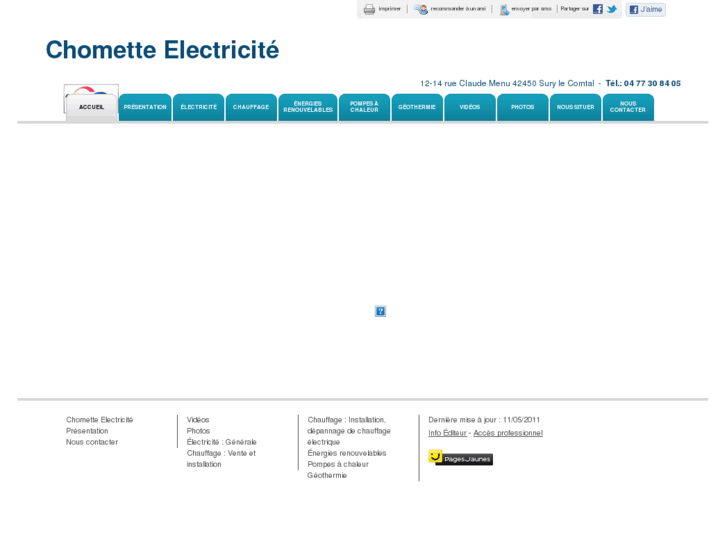 www.chometteelectricite.com