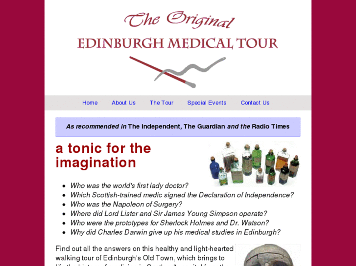 www.edinburghmedicaltour.com