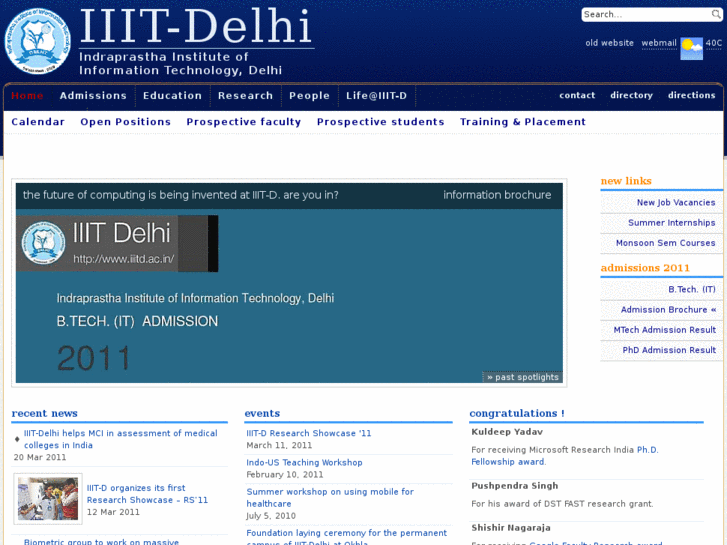 www.iiitd.ac.in