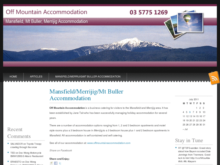 www.mansfield-accommodation.com