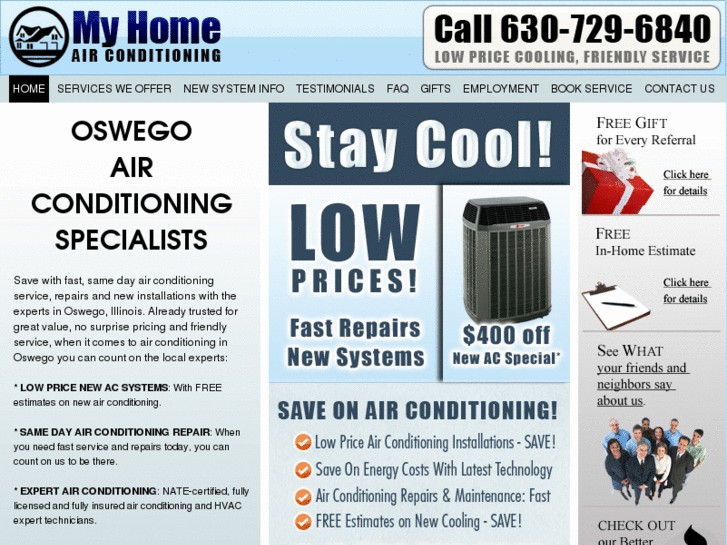 www.oswegoairconditioning.com