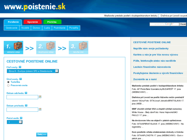 www.poistenie.sk