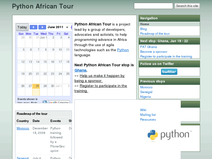 www.pythonafricantour.com