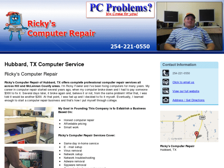 www.rickyscomputerrepair.net