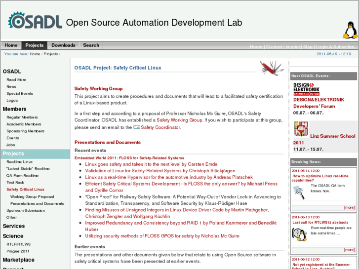 www.safety-critical-linux.org