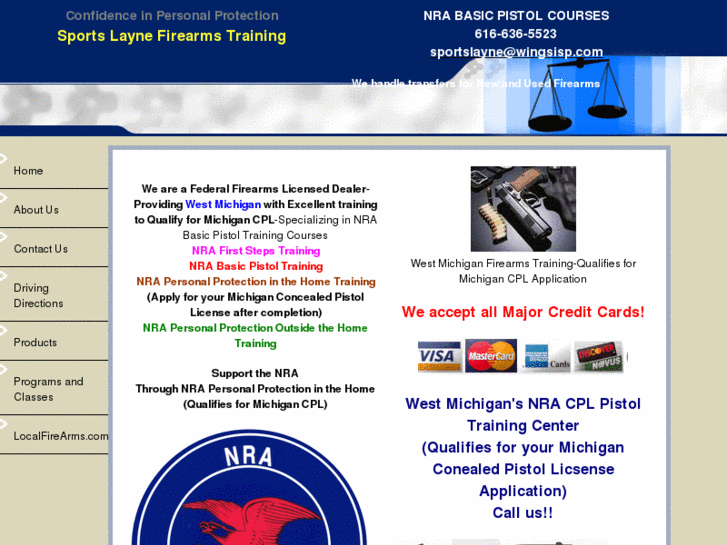 www.sportslaynefirearmstraining.com