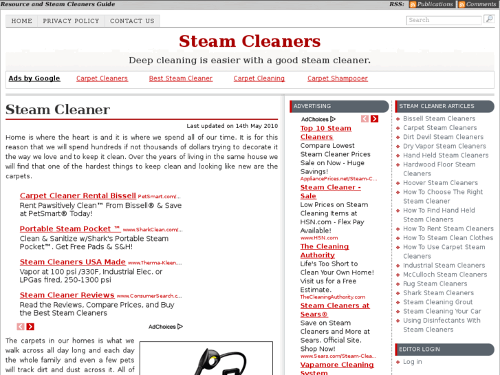 www.steamcleanersite.com