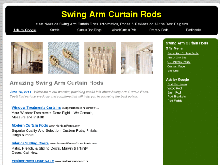 www.swingarmcurtainrods.info