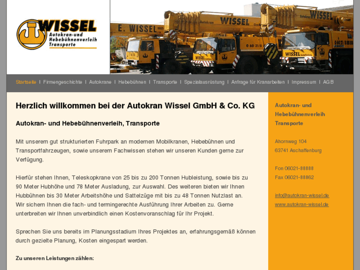 www.autokran-wissel.de