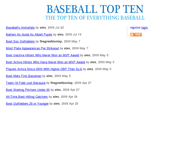 www.baseballtopten.com