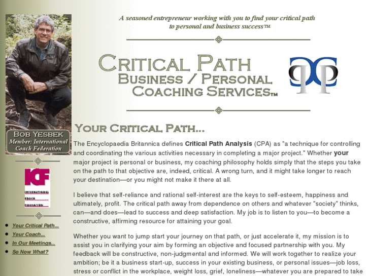 www.criticalpathcoach.com