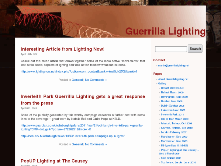 www.guerrillalighting.net