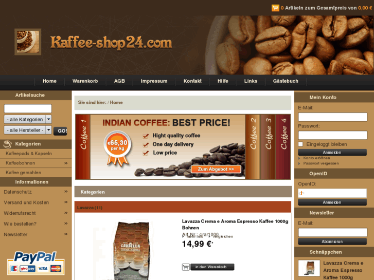 www.kaffee-shop24.com