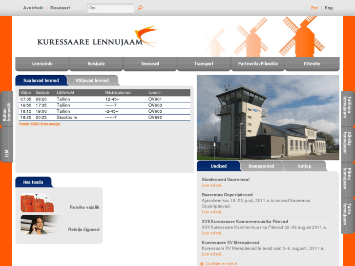 www.kuressaare-airport.ee