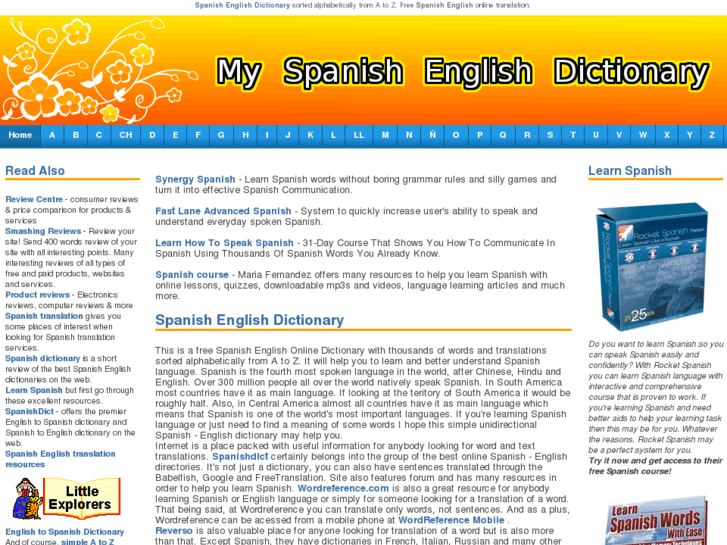 www.myspanishenglishdictionary.com