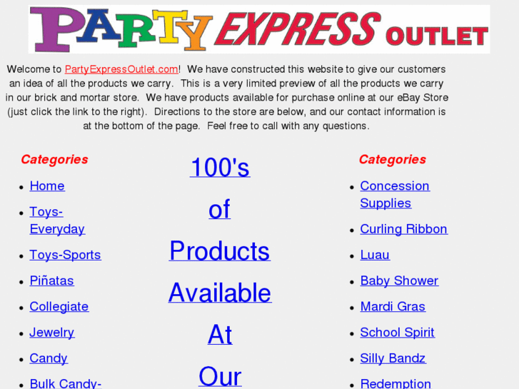 www.partyexpressoutlet.com