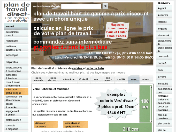 www.plan-de-travail-verre.com