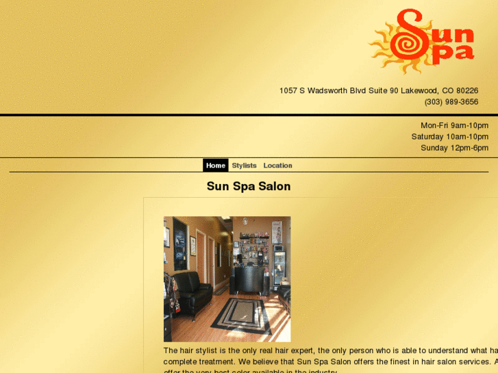 www.sunspahairsalon.com