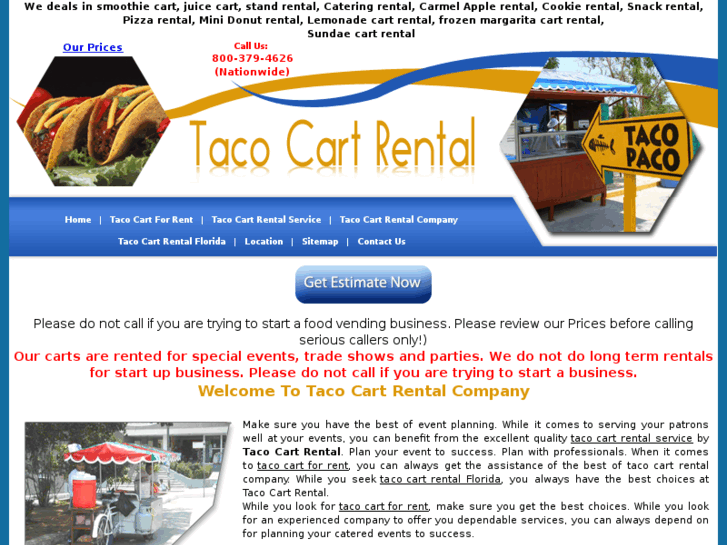 www.taco-cart-rental.com