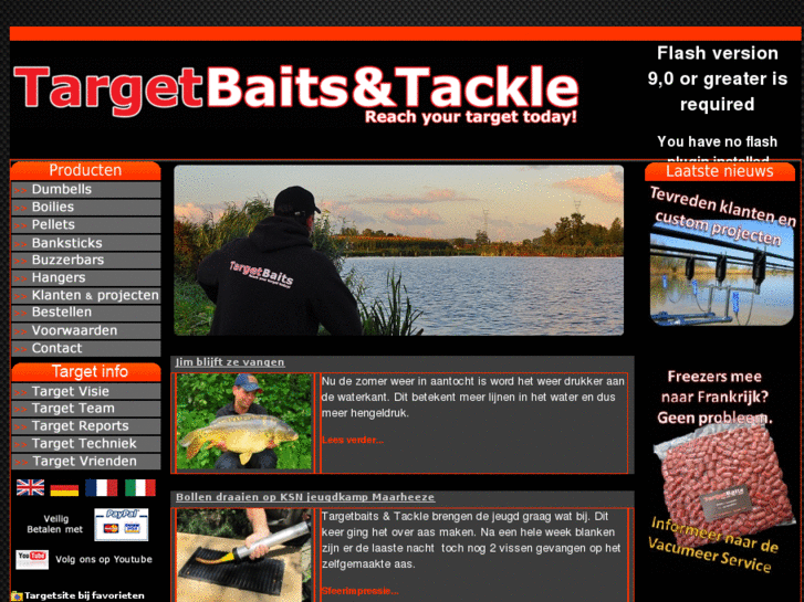 www.targetbaits-tackle.com