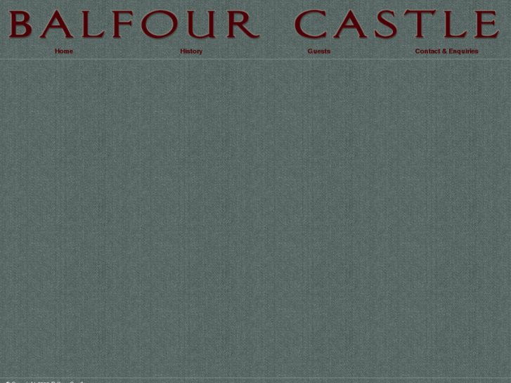 www.balfourcastle.co.uk