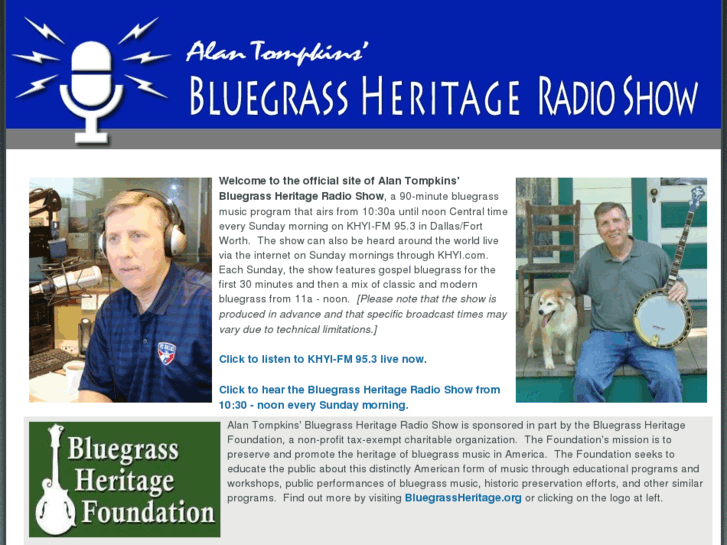 www.bluegrassheritageradio.com