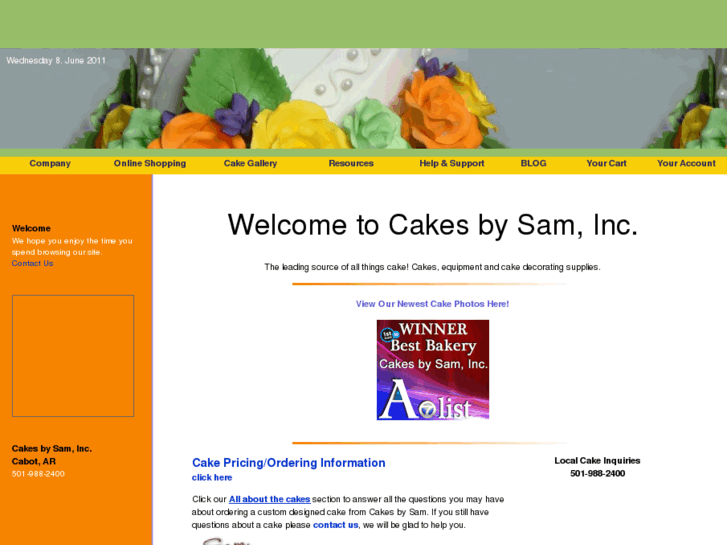 www.cakesbysam.com