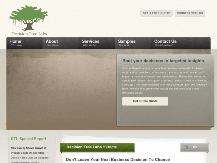 www.decisiontreelabs.net