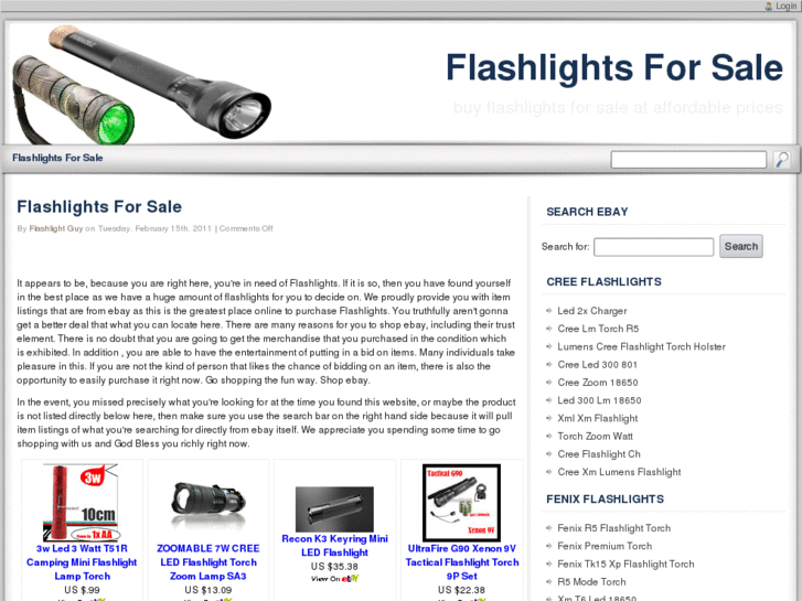 www.flashlightsforsale.org